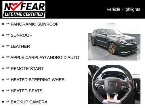 2018 Jeep Grand Cherokee Trackhawk