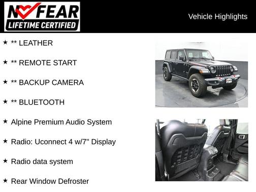 Black Clearcoat 2021 Jeep Wrangler Unlimited Rubicon