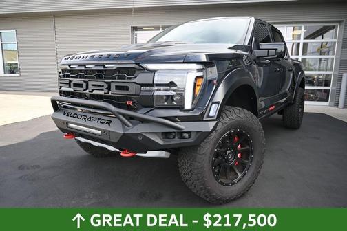 Black Metallic 2025 Ford F-150 Raptor