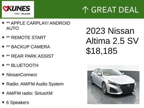 2023 Nissan Altima 2.5 SV