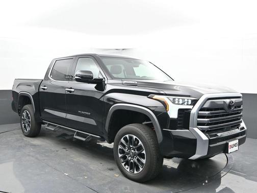 Midnight Black Metallic 2025 Toyota Tundra Hybrid Limited
