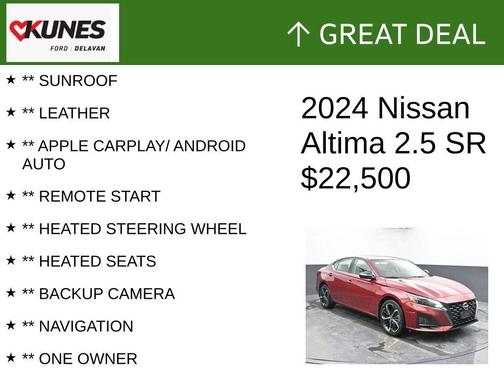 2024 Nissan Altima 2.5 SR