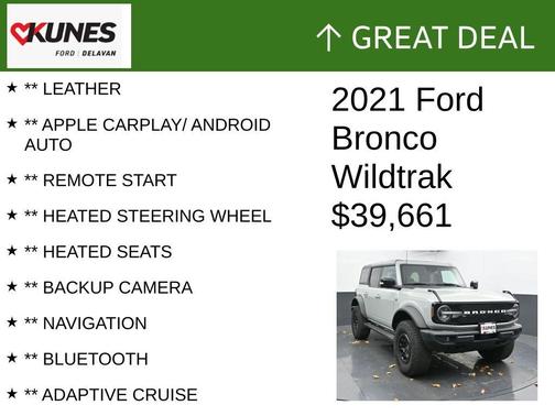 2021 Ford Bronco Wildtrak