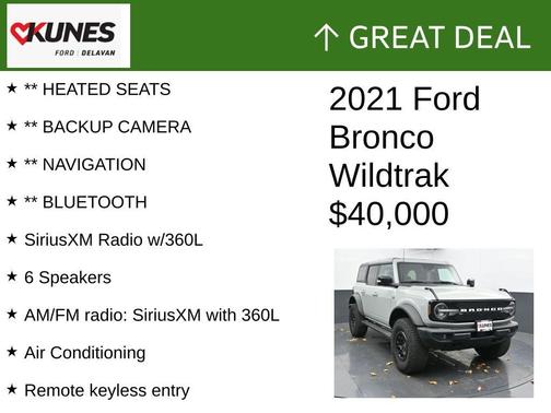 2021 Ford Bronco Wildtrak