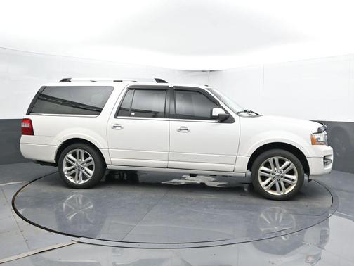 White Platinum Tri-Coat Metallic 2015 Ford Expedition EL Limited