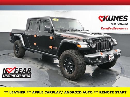 Black Clearcoat 2022 Jeep Gladiator Mojave