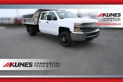 Summit White 2018 Chevrolet Silverado 3500 WT