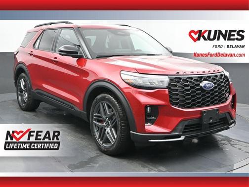 Rapid Red Metallic Tinted Clearcoat 2026 Ford Explorer ST