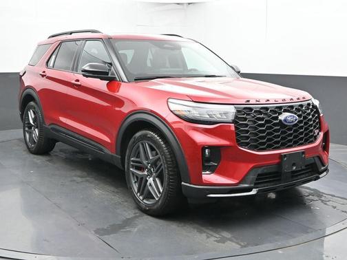 Rapid Red Metallic Tinted Clearcoat 2026 Ford Explorer ST