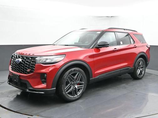 Rapid Red Metallic Tinted Clearcoat 2026 Ford Explorer ST