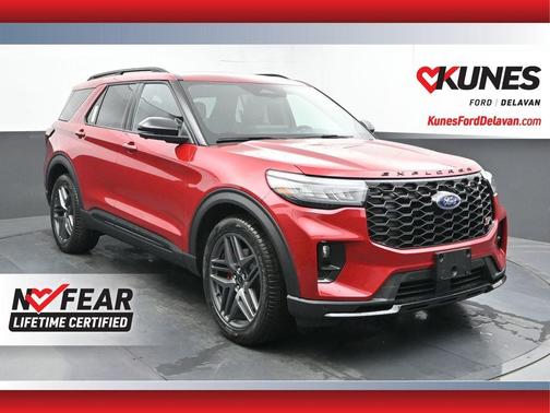 Rapid Red Metallic Tinted Clearcoat 2026 Ford Explorer ST