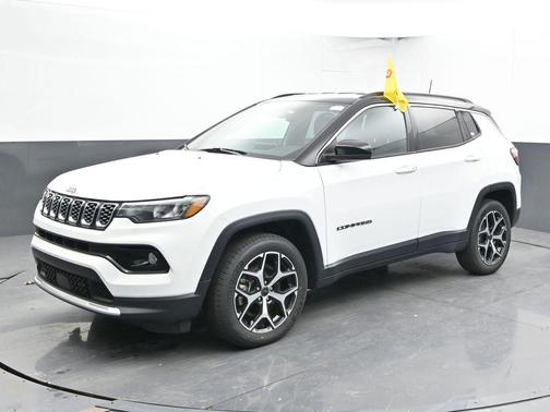 Bright White Clearcoat 2025 Jeep Compass Limited