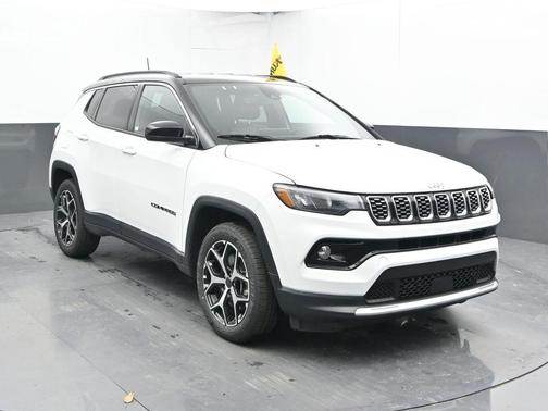 Bright White Clearcoat 2025 Jeep Compass Limited