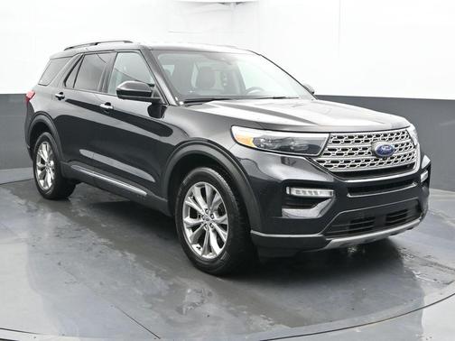 Black Metallic 2022 Ford Explorer Limited