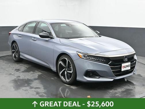 Gray 2022 Honda Accord Sport 1.5T