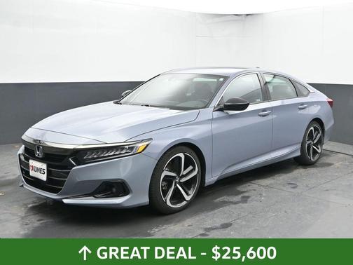Gray 2022 Honda Accord Sport 1.5T