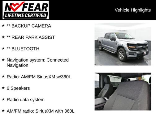 Silver Metallic 2024 Ford F-150 XLT
