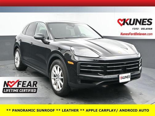 Black 2024 Porsche Cayenne Base