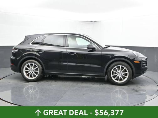 Black 2024 Porsche Cayenne Base