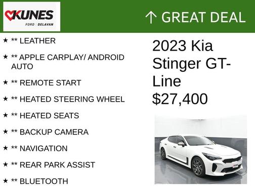 2023 Kia Stinger GT-Line