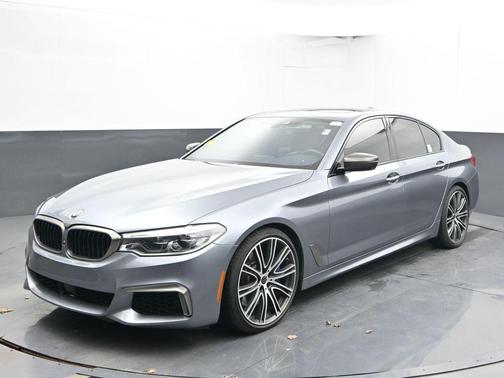 Bluestone Metallic 2018 BMW M550 i xDrive