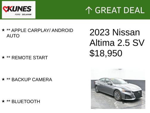 2023 Nissan Altima 2.5 SV
