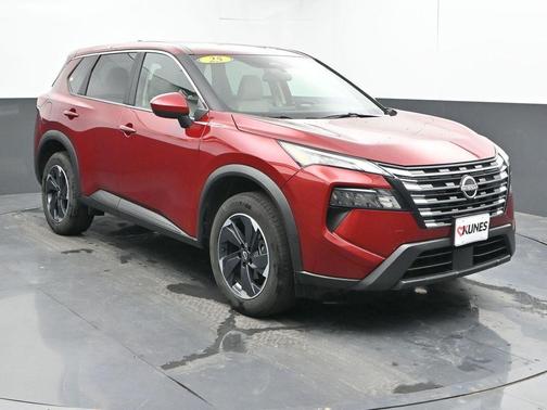 Scarlet Ember 2025 Nissan Rogue SV