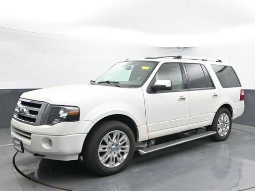 White Platinum Clearcoat Metallic 2012 Ford Expedition Limited