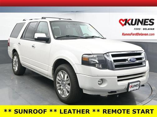 White Platinum Clearcoat Metallic 2012 Ford Expedition Limited
