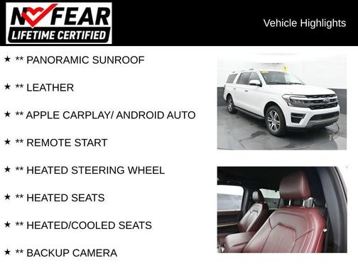 Oxford White 2024 Ford Expedition Max Limited