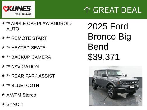 2025 Ford Bronco Big Bend