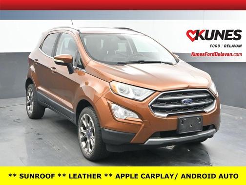 Canyon Ridge Metallic 2018 Ford EcoSport Titanium