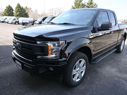 Shadow Black 2018 Ford F-150 XLT