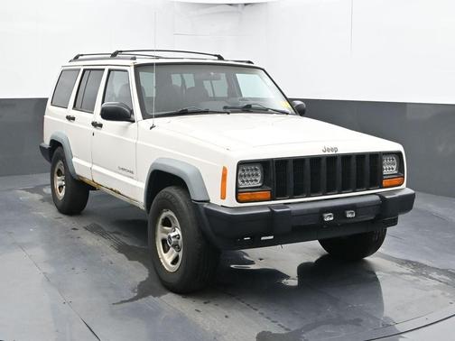 White 1998 Jeep Cherokee Sport