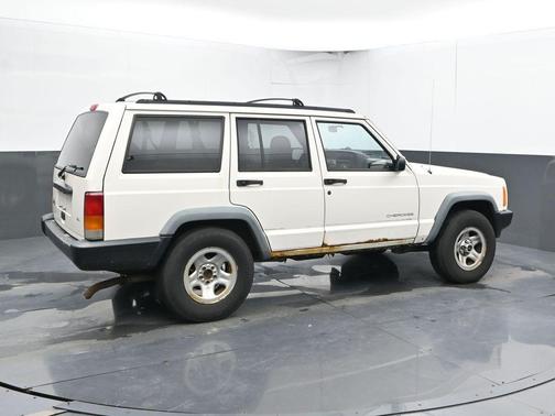 White 1998 Jeep Cherokee Sport