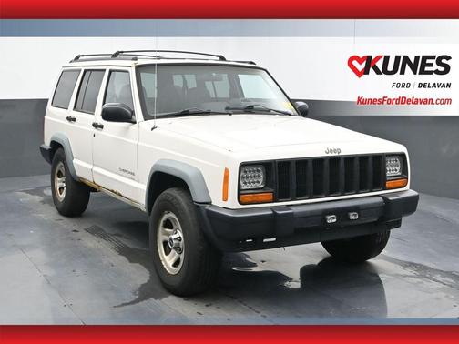 White 1998 Jeep Cherokee Sport