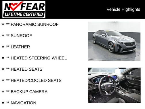 Satin Steel Metallic 2022 Cadillac CT5-V Blackwing