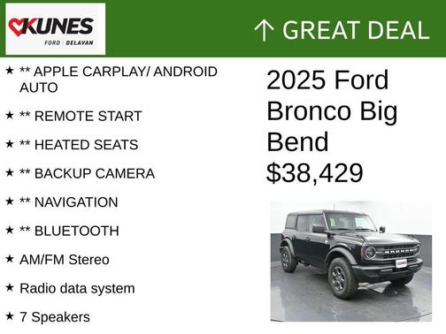 2025 Ford Bronco Big Bend