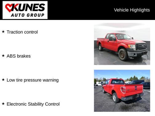 Vermillion Red 2012 Ford F-150 XL