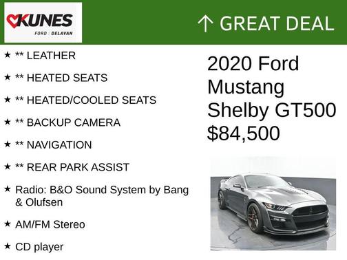 2020 Ford Shelby GT500 Base