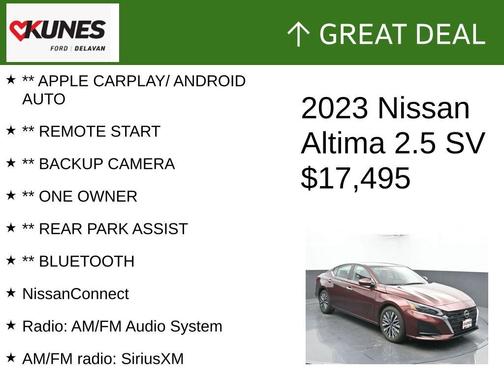 2023 Nissan Altima 2.5 SV