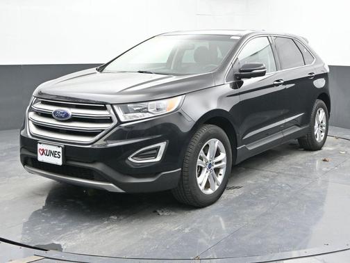 Shadow Black 2017 Ford Edge SEL