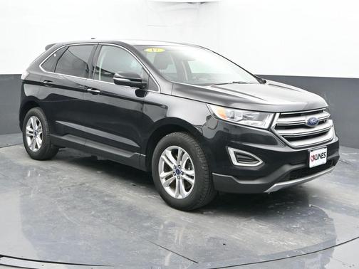 Shadow Black 2017 Ford Edge SEL