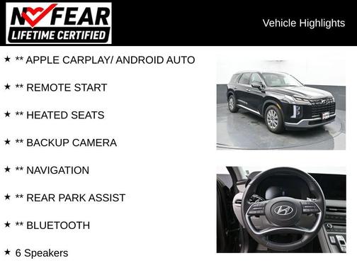 Abyss Black Pearl 2024 Hyundai PALISADE SEL
