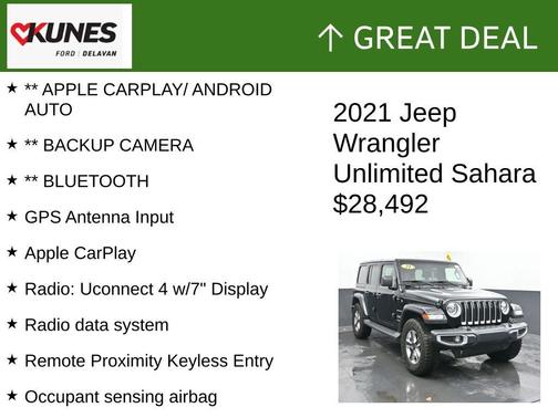 2021 Jeep Wrangler Unlimited Sahara