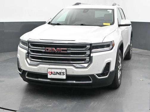 White Frost Tri-Coat 2021 GMC Acadia SLT