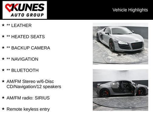 2010 Audi R8 5.2 quattro