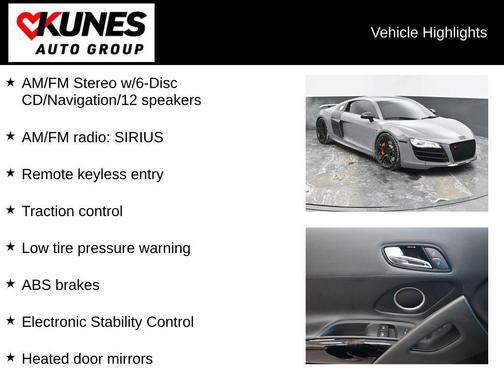 2010 Audi R8 5.2 quattro