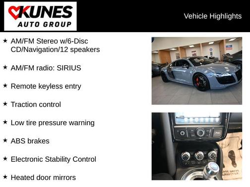 2010 Audi R8 5.2 quattro