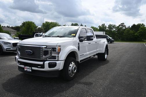 Star White 2020 Ford F-450 Platinum